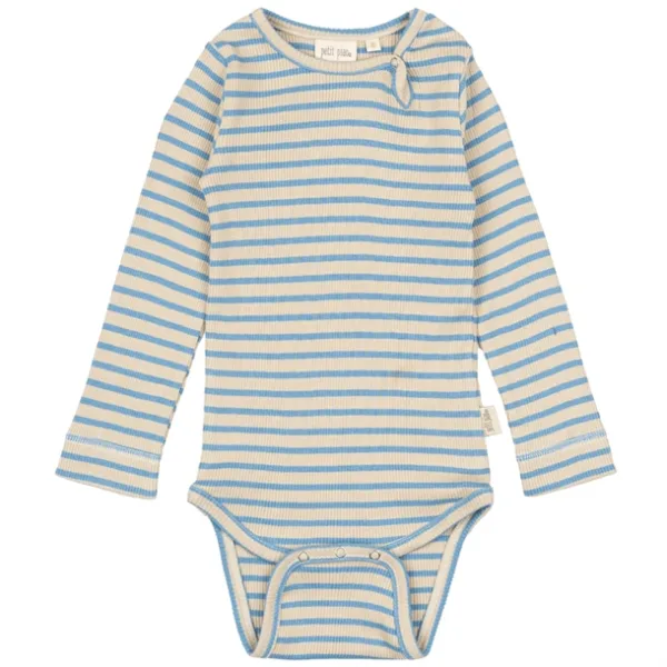 Petit Piao Body - Striber - Allure Blue/Dark Off White  68