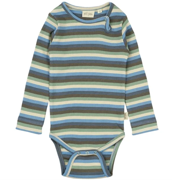 Petit Piao Body - Striber - Allure Blue Multi Stripe