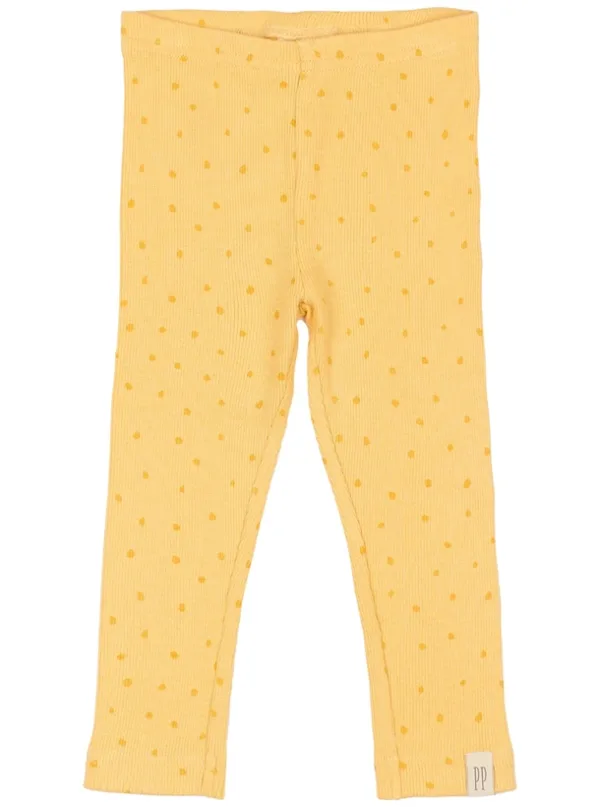 Petit Piao Leggings - Modal Dot - Yellow Sun  68