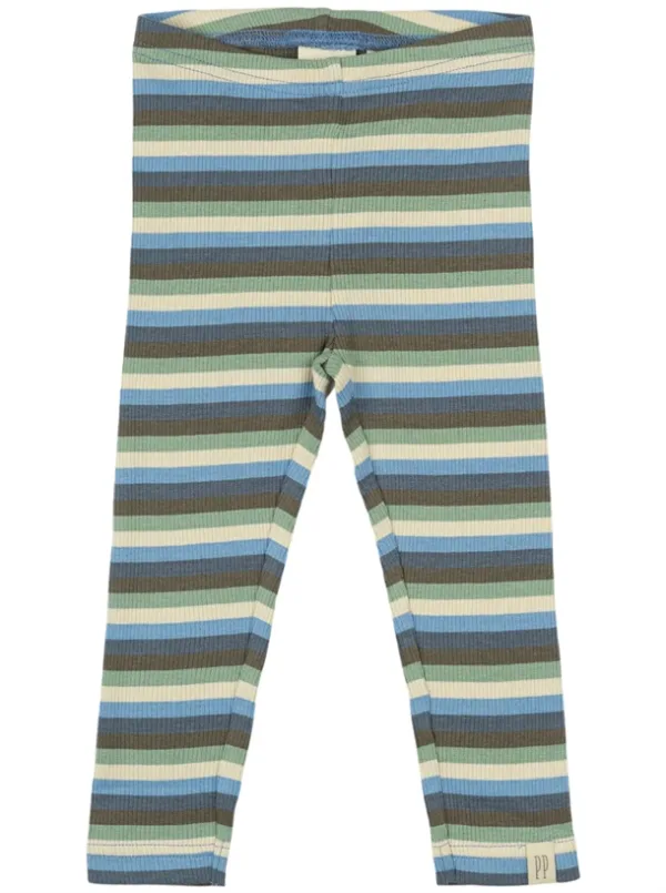 Petit Piao Leggings - Striber - Allure Blue Multi Stripe  80