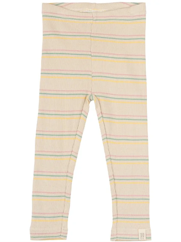 Petit Piao Leggings - Striber - Bright Rose Multi Stripe  116