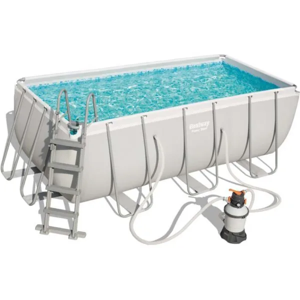 Power Steel Pool 8.124L 412x201x122cm