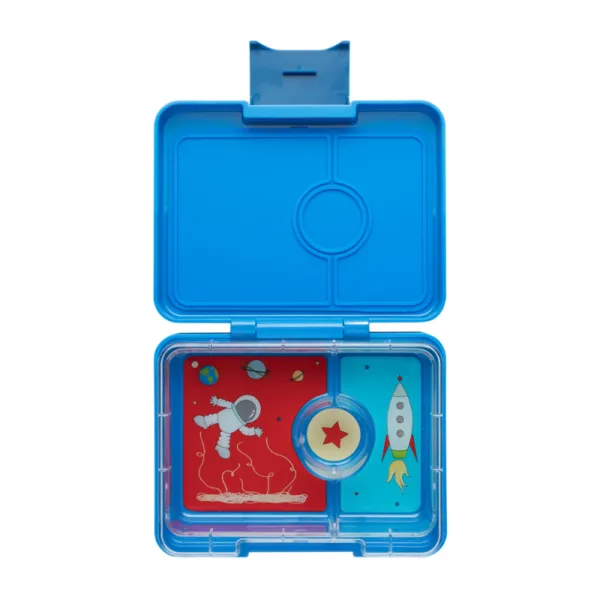 Yumbox snack madkasse 3 rum - Surf Blue Space